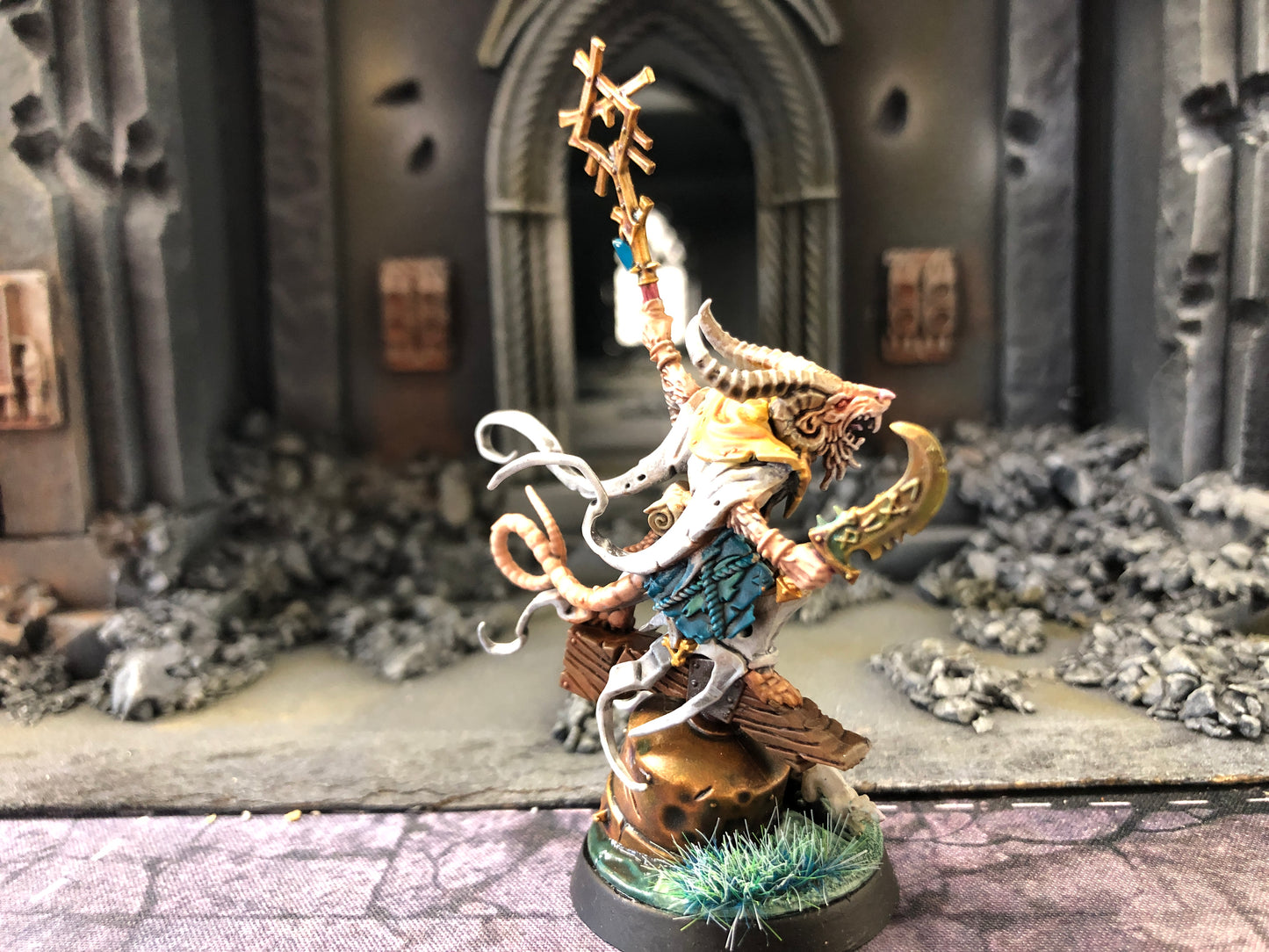 Greyseer #528 Skaven AOS Well Painted Warhammer 40k