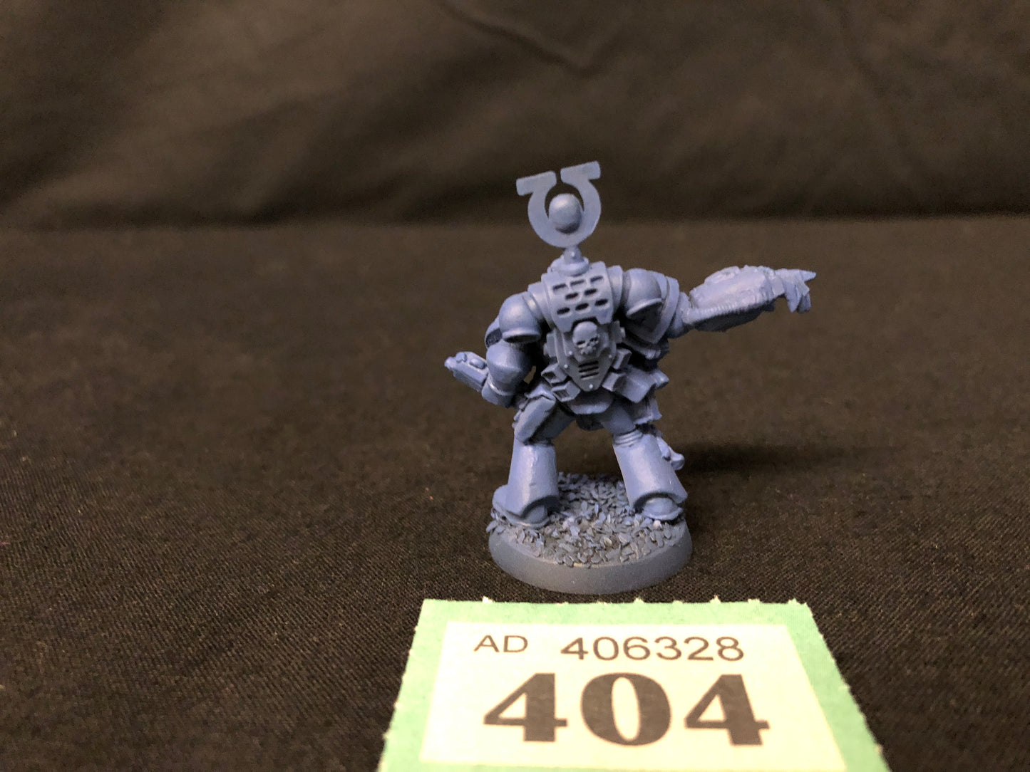 Veteran Sergeant #404 Space Marines Warhammer 40k
