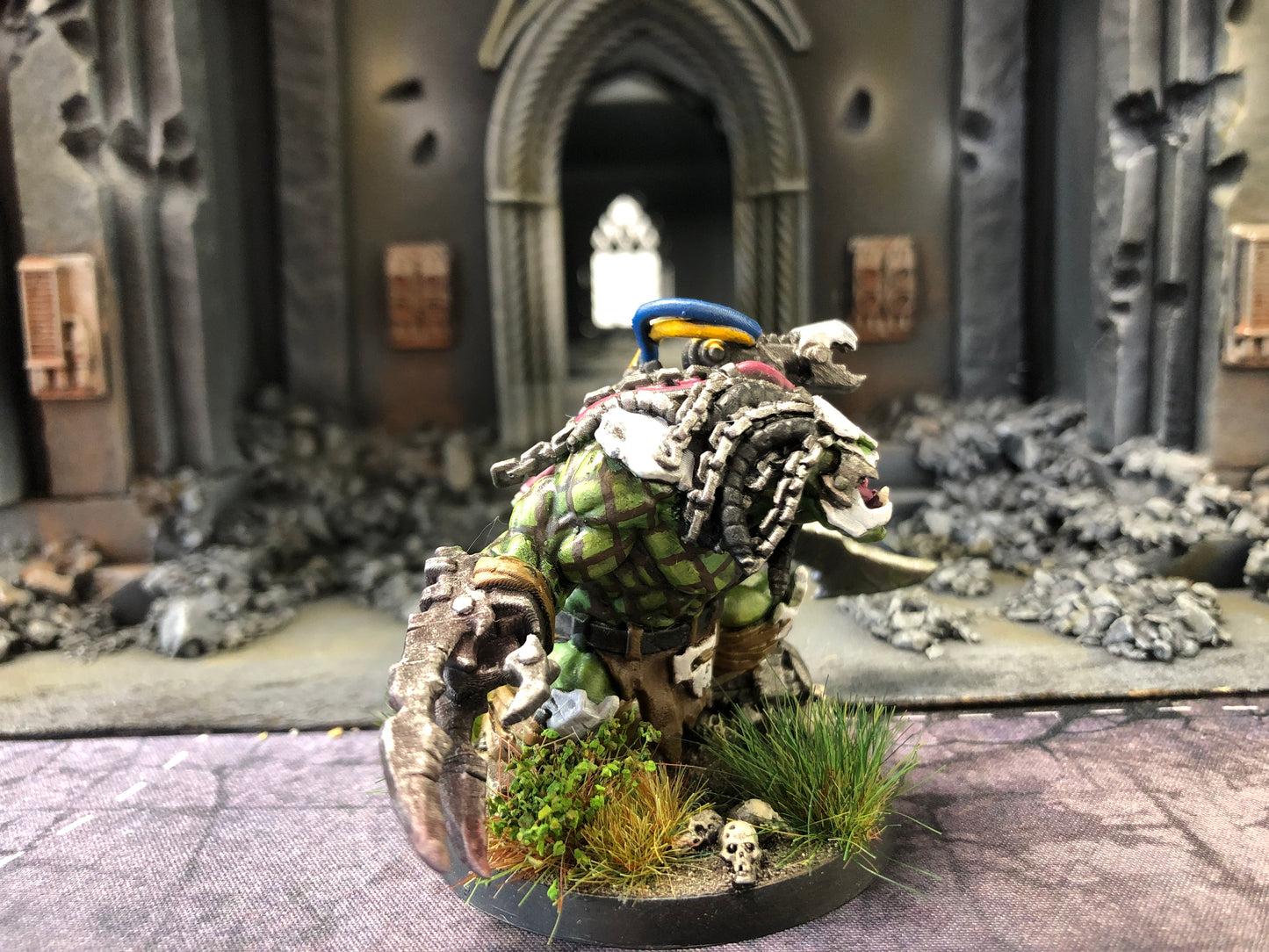 Ork Warboss Predator Style #540 VERY Well Painted Orks Warhammer 40k