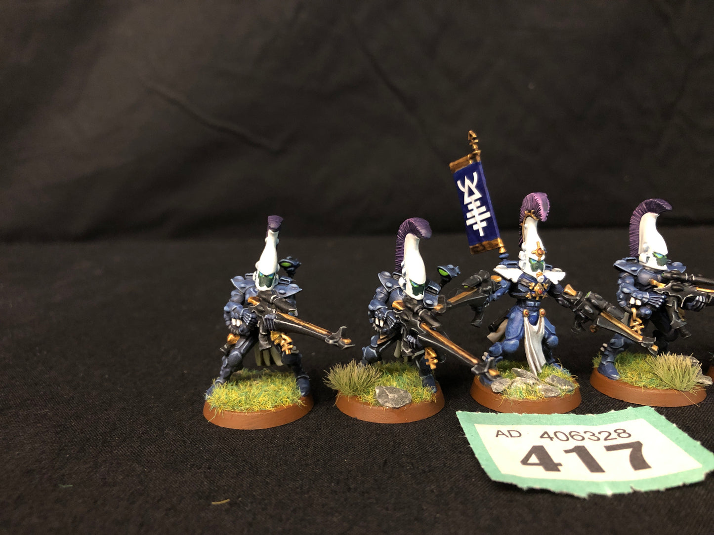 5x Dire Avengers #417 VERY Well Painted Aeldari Warhammer 40k