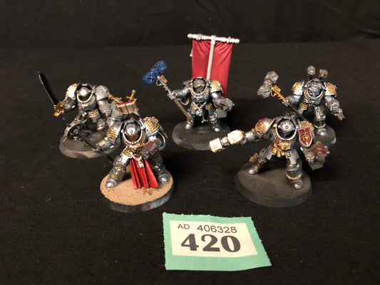 5x Grey knights Terminator Squad #420 Space Marines Warhammer 40k