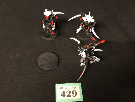 3x Tyranid Warriors #429 Tyranids Warhammer 40k