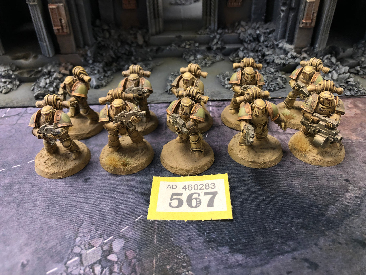 10x MKVI Tactical Marines #567 Legion Astartes Warhammer 40k
