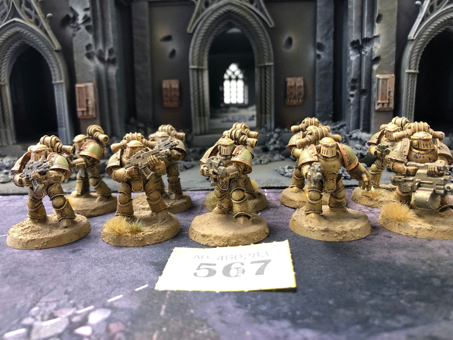 10x MKVI Tactical Marines #567 Legion Astartes Warhammer 40k