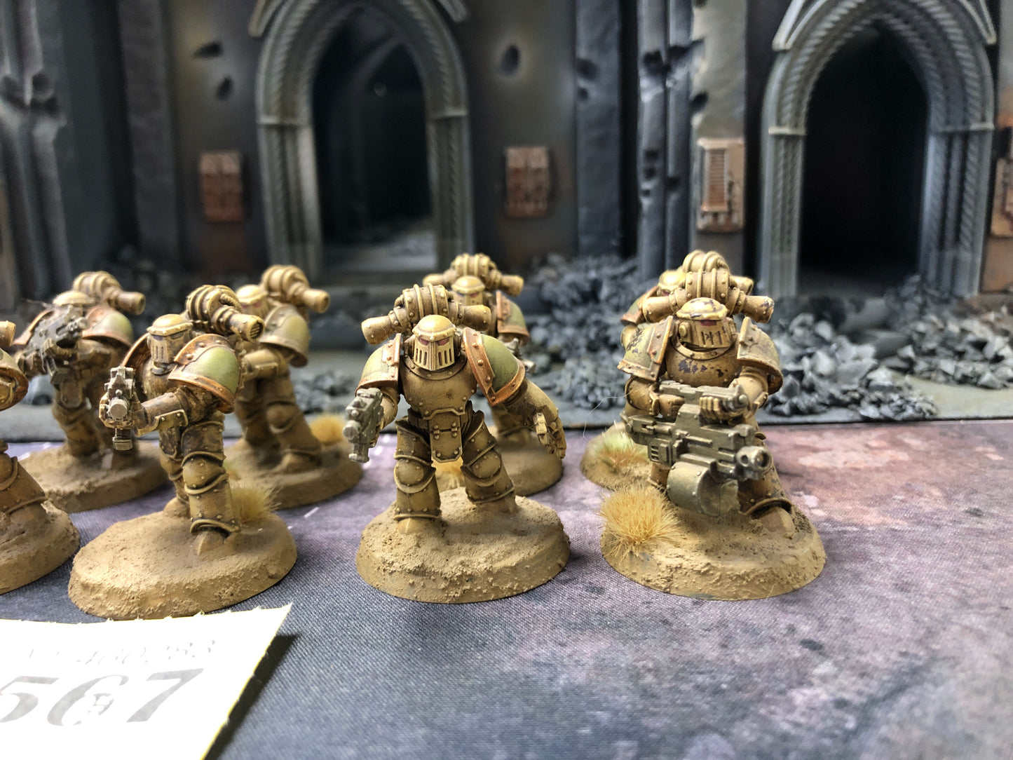 10x MKVI Tactical Marines #567 Legion Astartes Warhammer 40k