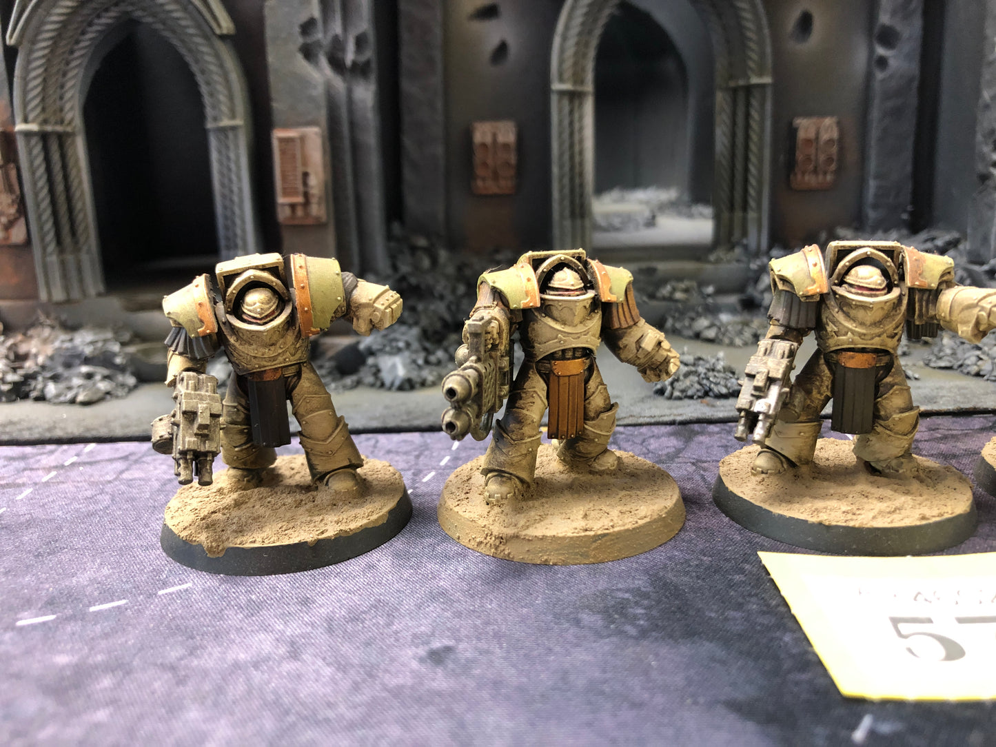 5x Cataphractii Terminators Squad #571 Legiones Astartes Warhammer 40k 30k