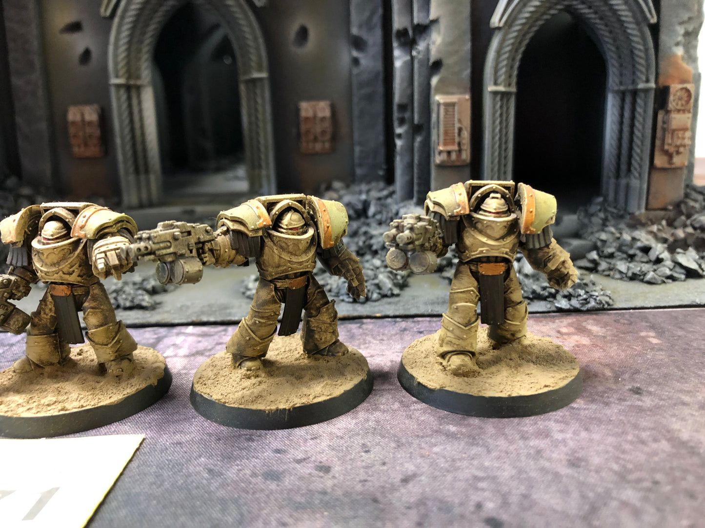 5x Cataphractii Terminators Squad #571 Legiones Astartes Warhammer 40k 30k