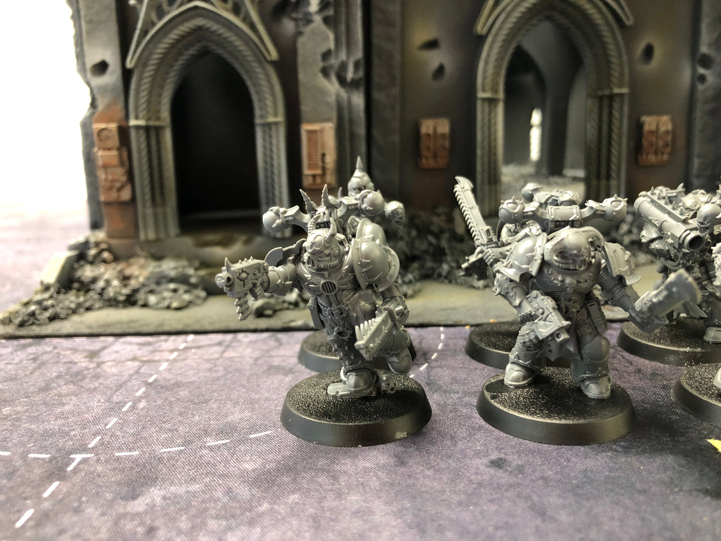 10x Legionaires #574 Chaos Space Marines Warhammer 40k