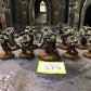 10x Crusader Squad Black Templars #578 Well Painted Space Marines Warhammer 40k