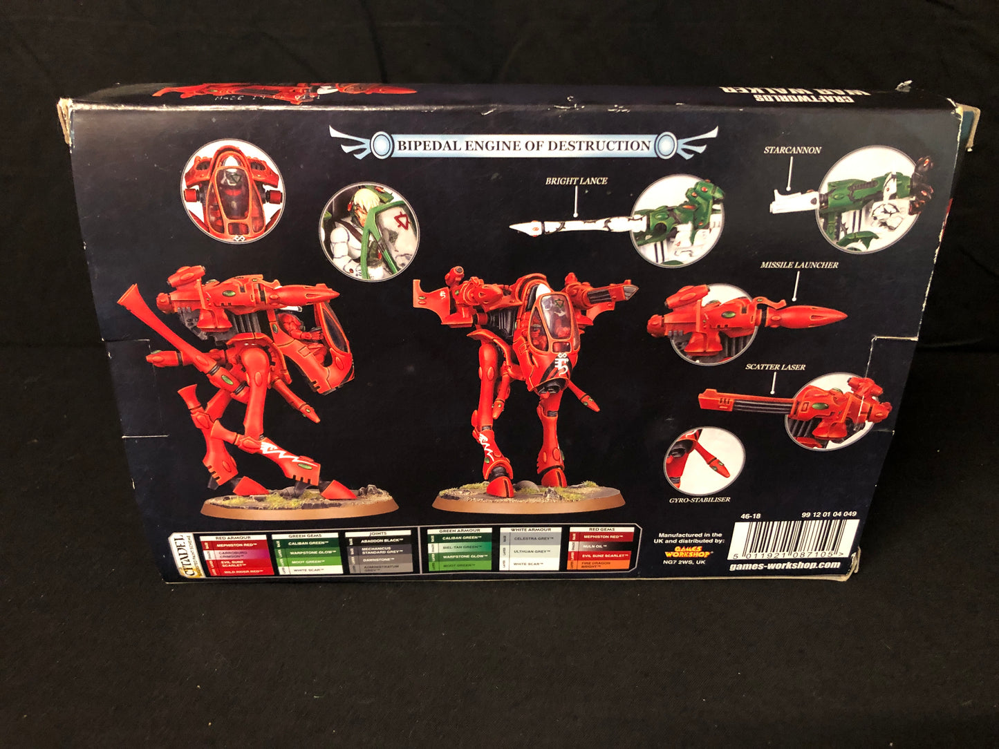 War Walker #438 Eldar NOS Warhammer 40k