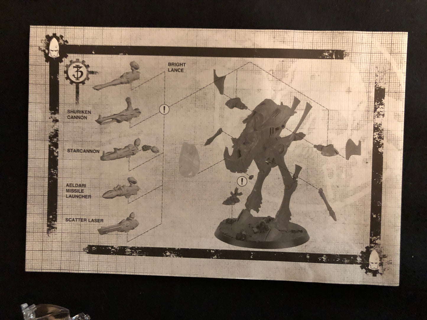 War Walker #438 Eldar NOS Warhammer 40k