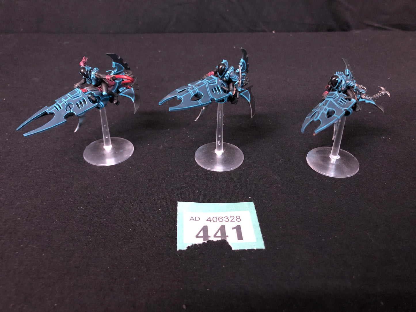 3x Reaver Jetbikes #441 Well Painted Drukhari Warhammer 40k