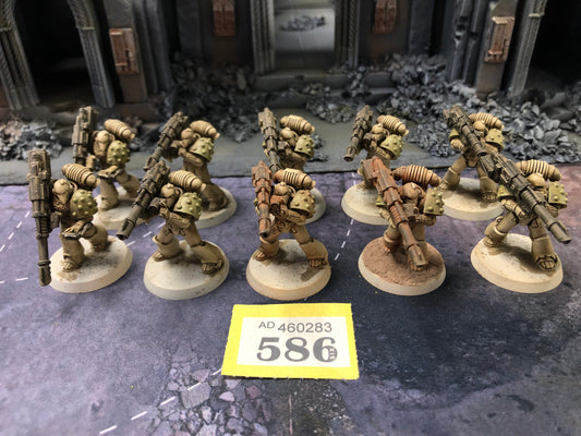 10x Tactical Marines with Missile Launchers #586 Legiones Astartes 30k Warhammer 40k