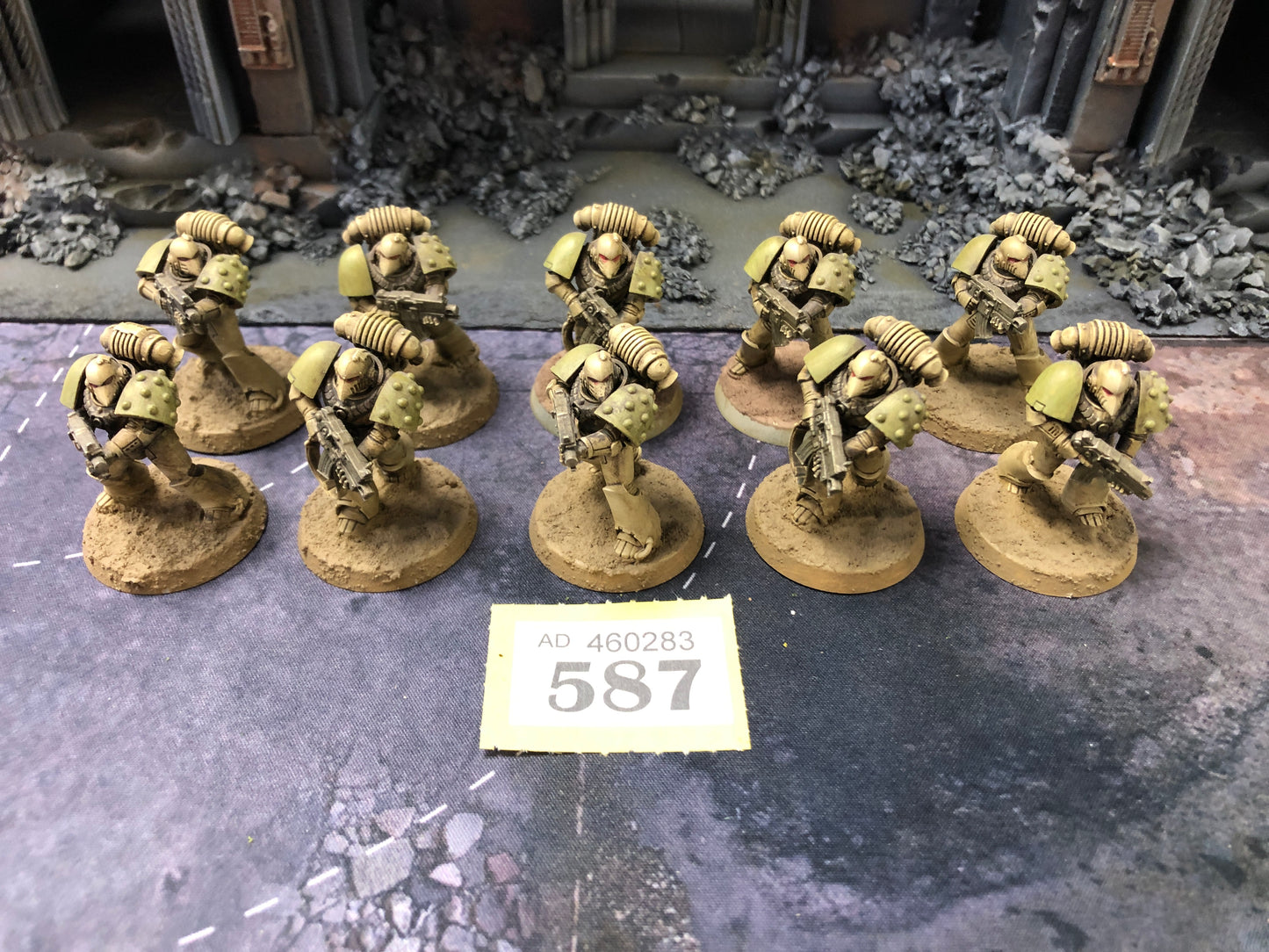 10x MKIV Tactical Marines #587 Legiones Astartes Warhammer 40k 30k