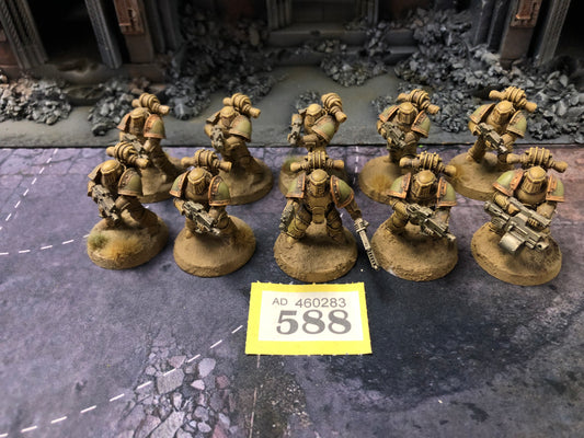 10x MKIII Tactical Marines #588 Legiones Astartes 30k Warhammer 40k