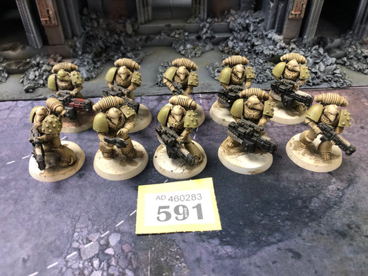 10x MKIV Tactical Marines #591 Legiones Astartes 30k Warhammer 40k