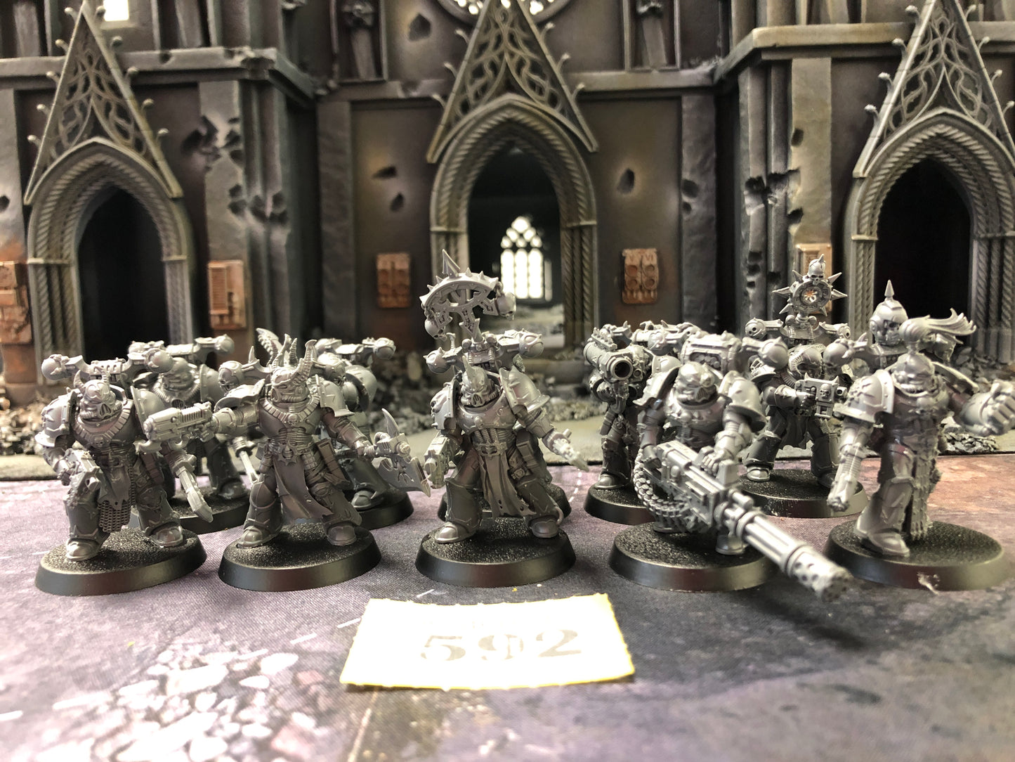 10x Legionaires #592 Chaos Space Marines Warhammer 40k