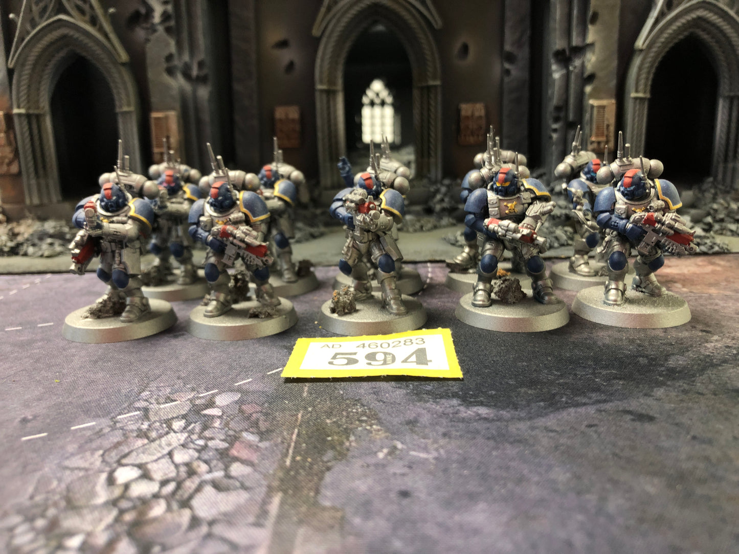 10x Primaris Infiltrators #594 Well Painted Space Marines Warhammer 40k