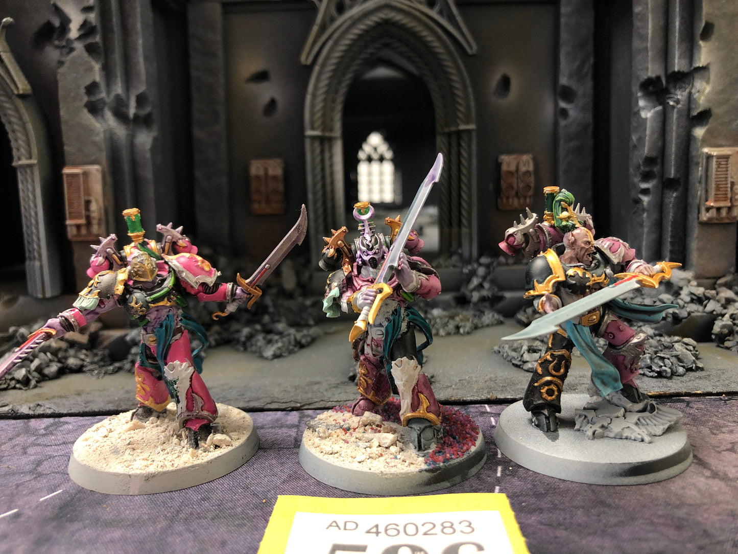 3x Flawless Blades #596 Emperor's Children AOS Warhammer 40k