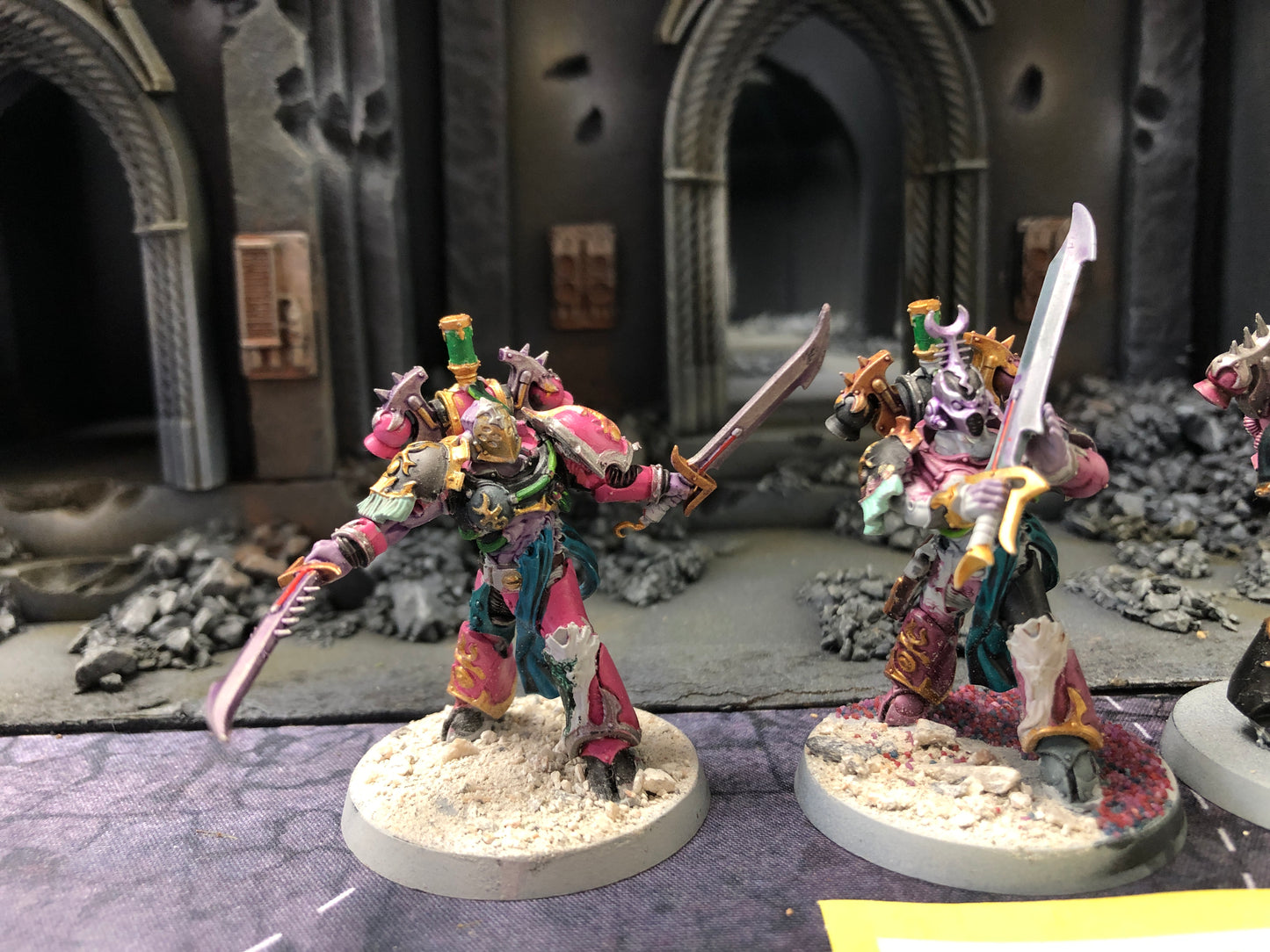 3x Flawless Blades #596 Emperor's Children AOS Warhammer 40k