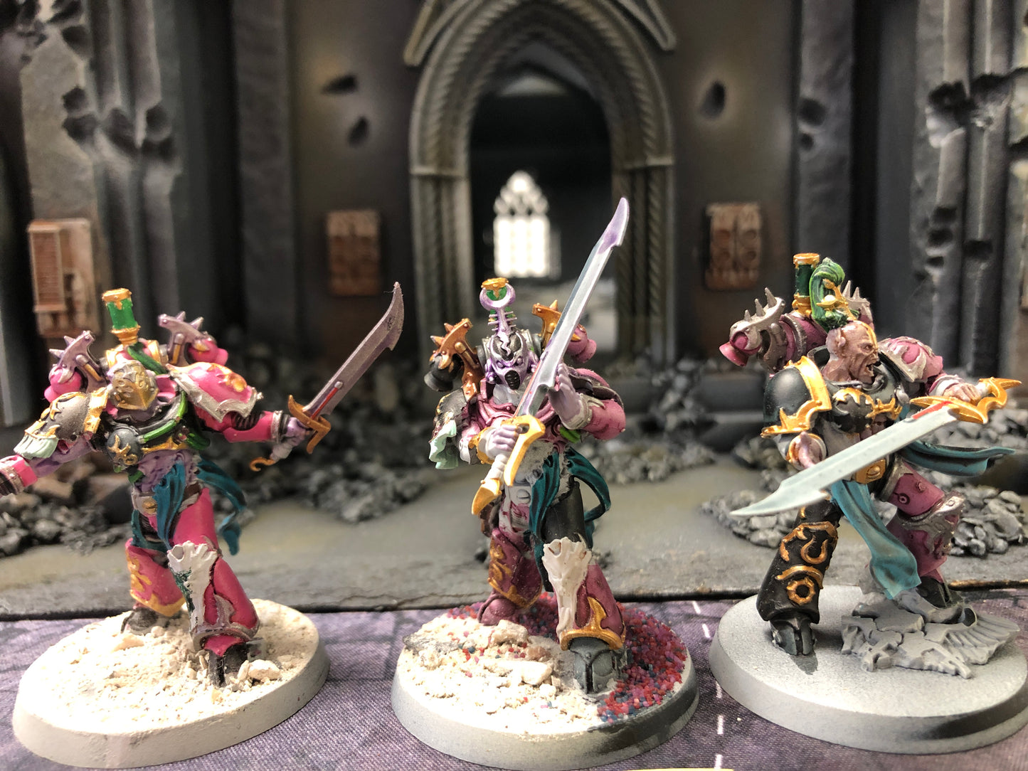 3x Flawless Blades #596 Emperor's Children AOS Warhammer 40k