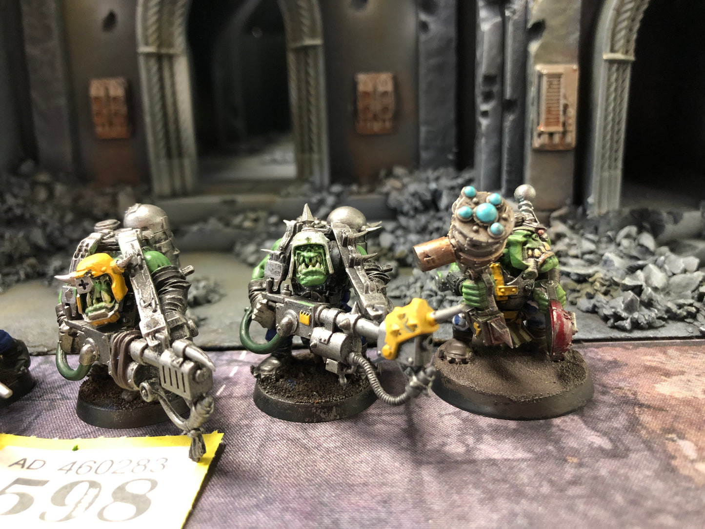 5x Burna Boyz #598 VERY Well Painted Orks Warhammer 40k