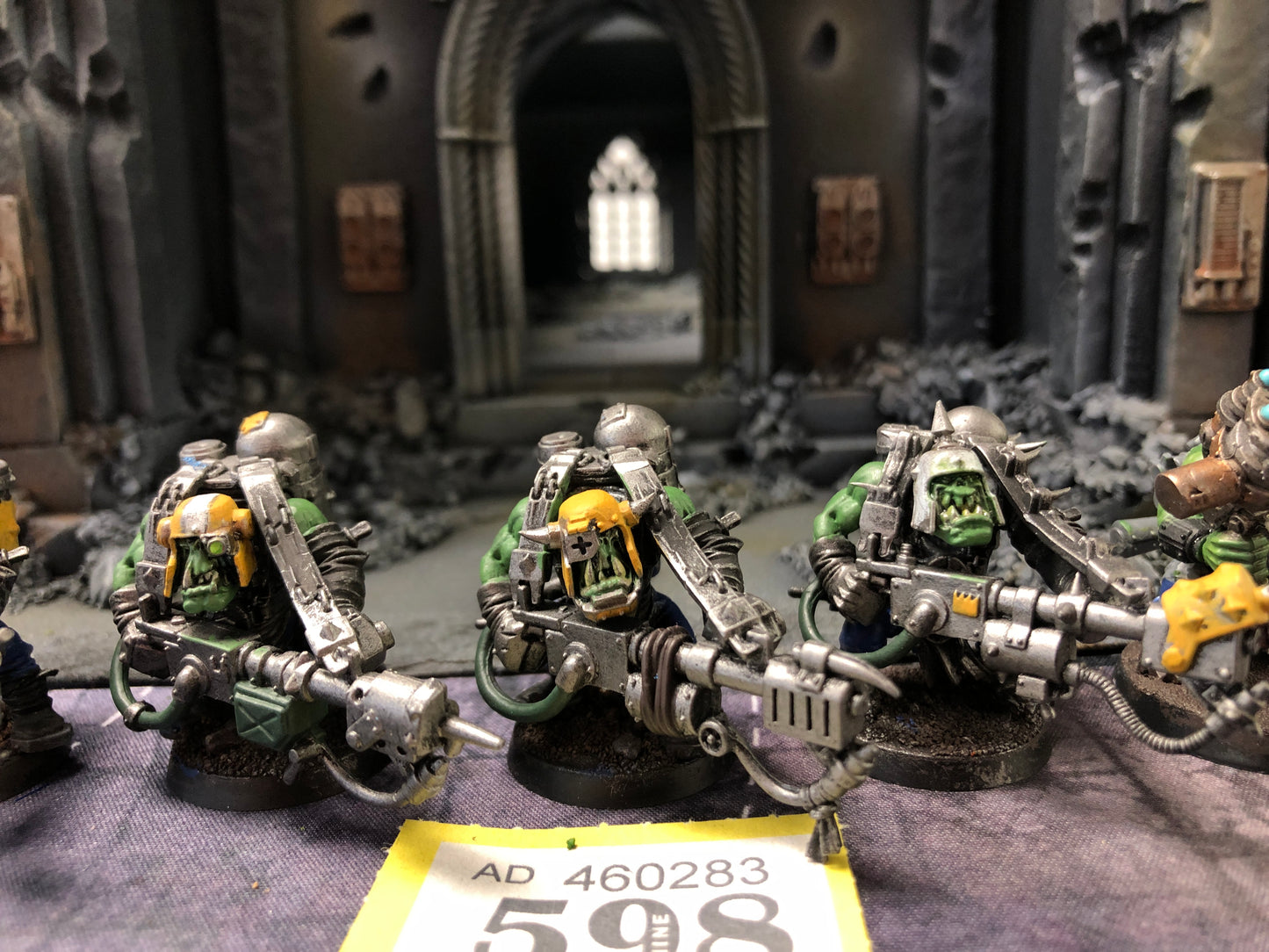 5x Burna Boyz #598 VERY Well Painted Orks Warhammer 40k