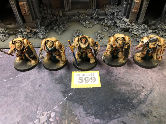 5x Deathwing Terminators Dark Angels #599 Well Painted Space Marines Warhammer 40k