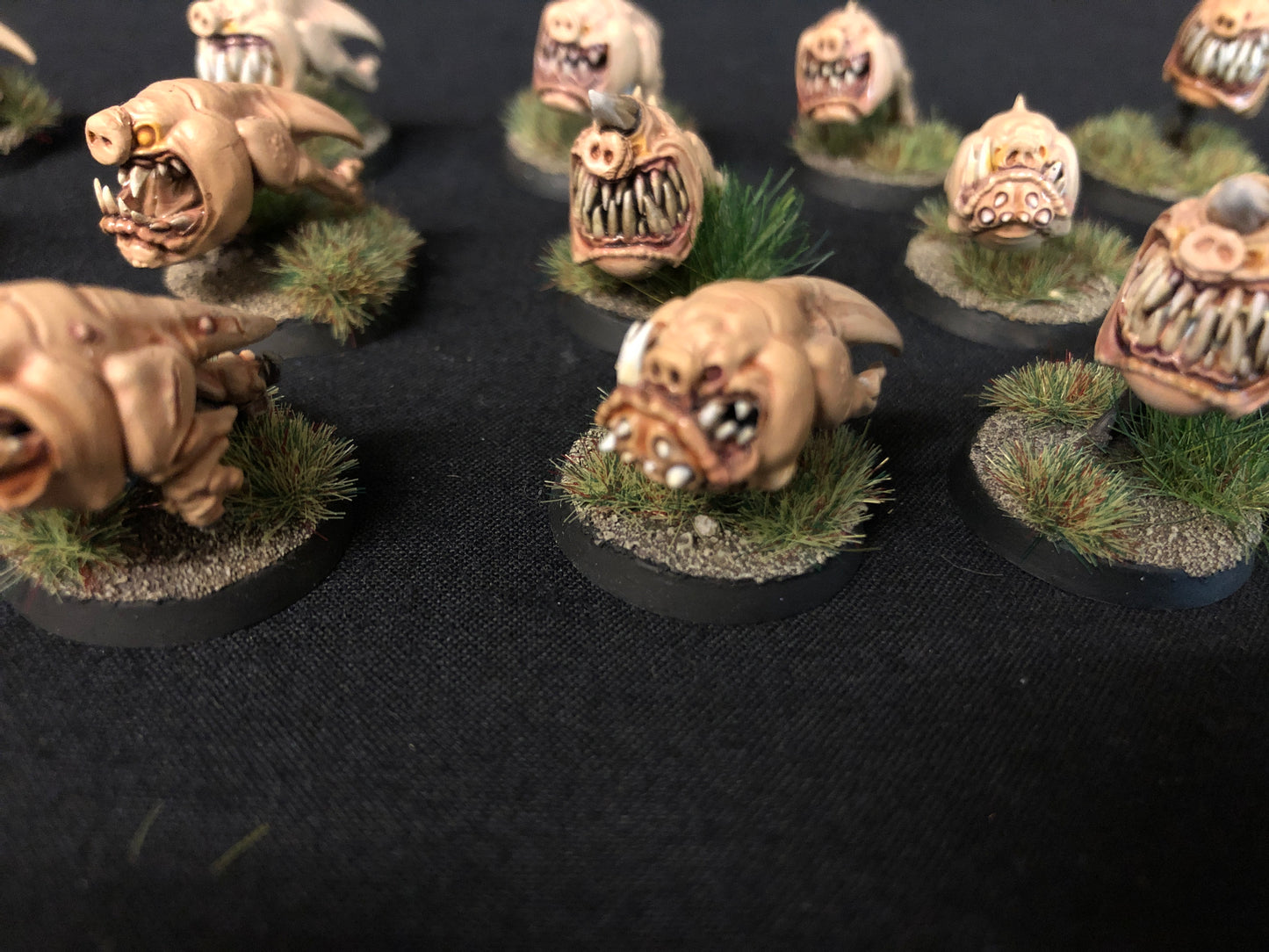 12x Squig Herd Orks #453 Very Well Painted Gloomspite Gitz AOS Warhammer 40k