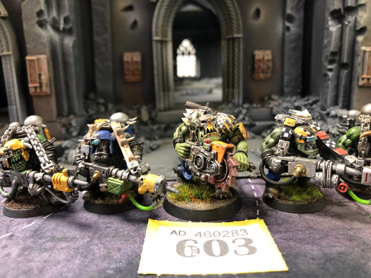 5x Burna Boyz #603 VERY Well Painted Orks Warhammer 40k