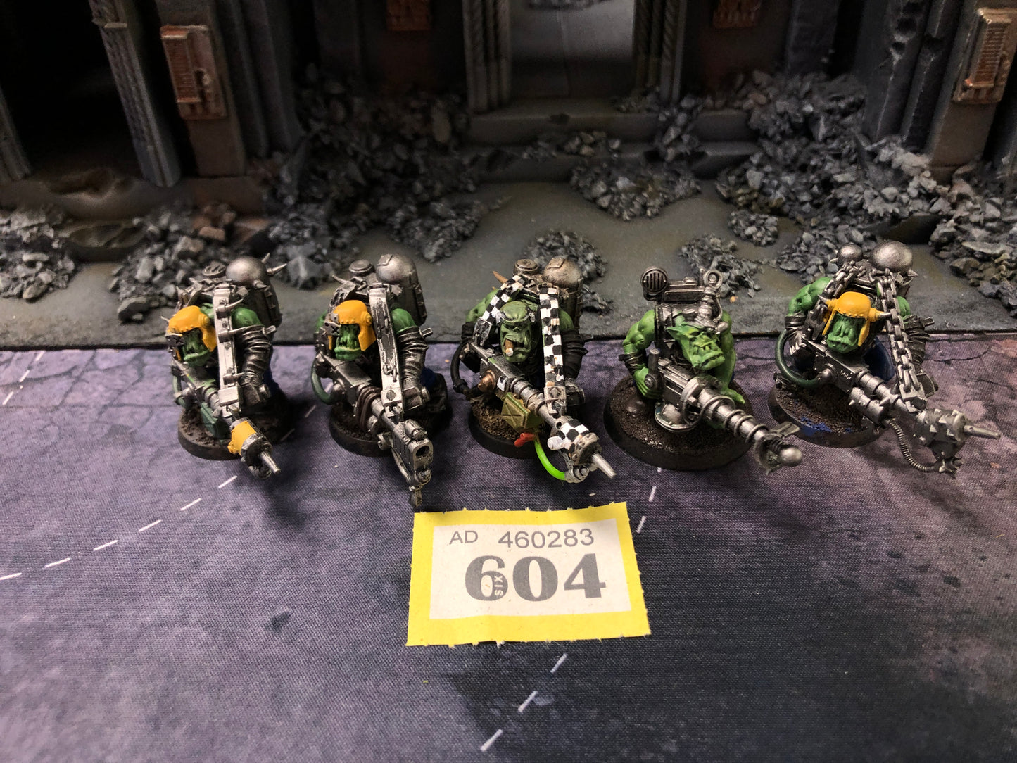 5x Burna Boyz #604 VERY Well Painted Orks Warhammer 40k