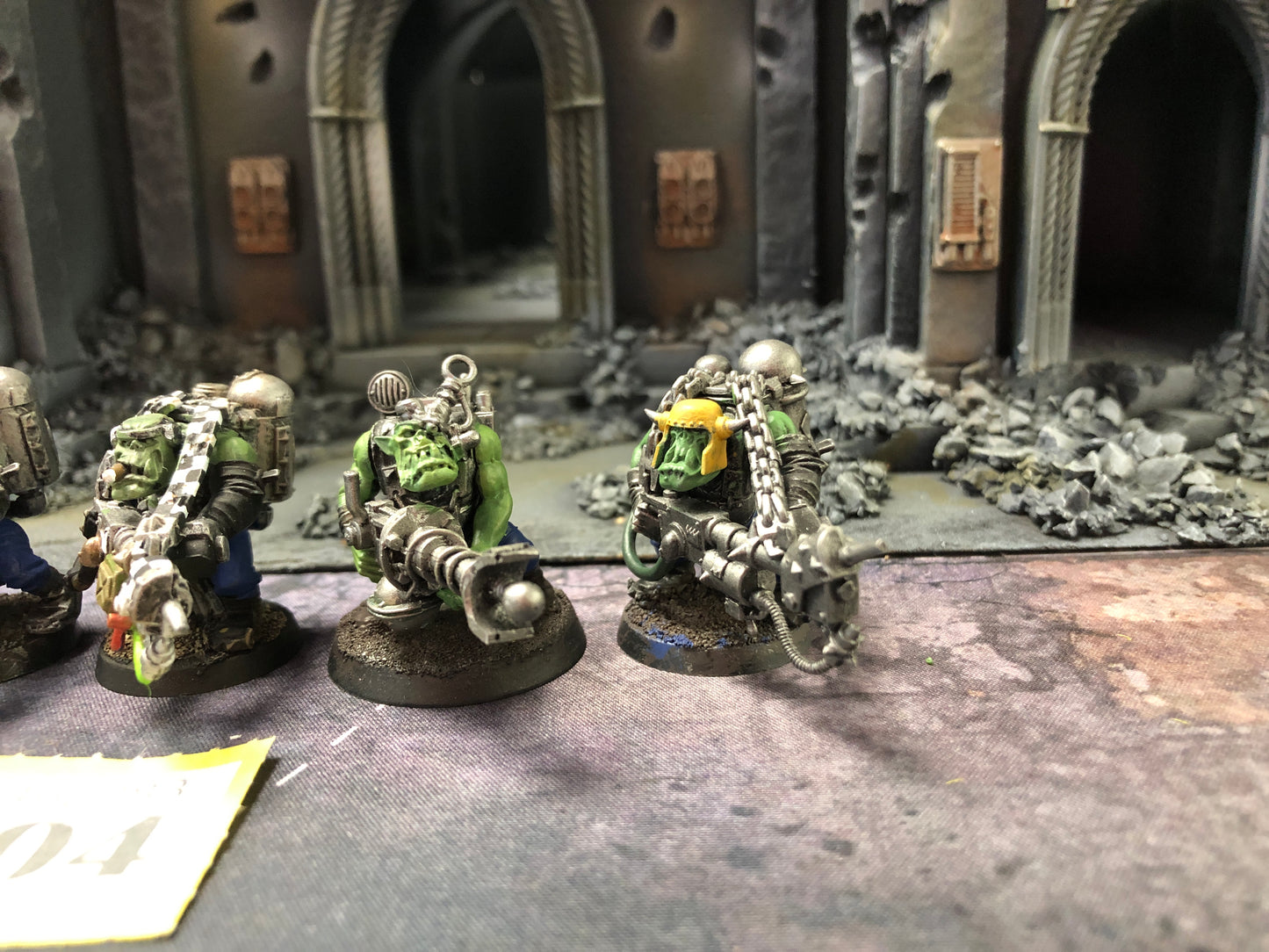 5x Burna Boyz #604 VERY Well Painted Orks Warhammer 40k