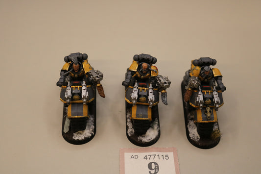 3x Bike Squad OOP #9 Space Wolves Space Marines Warhammer 40k
