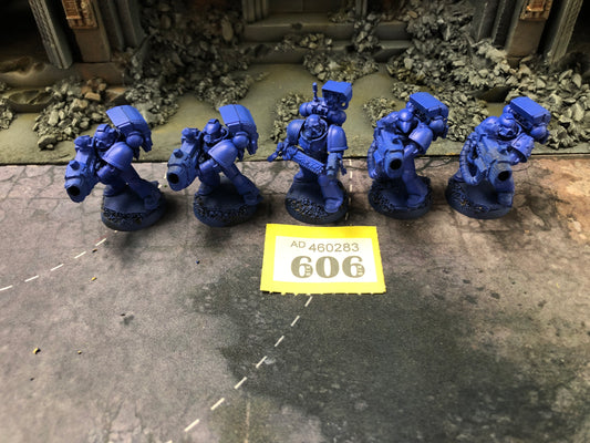 5x Devastator Squad #606 Space Marines Warhammer 40k