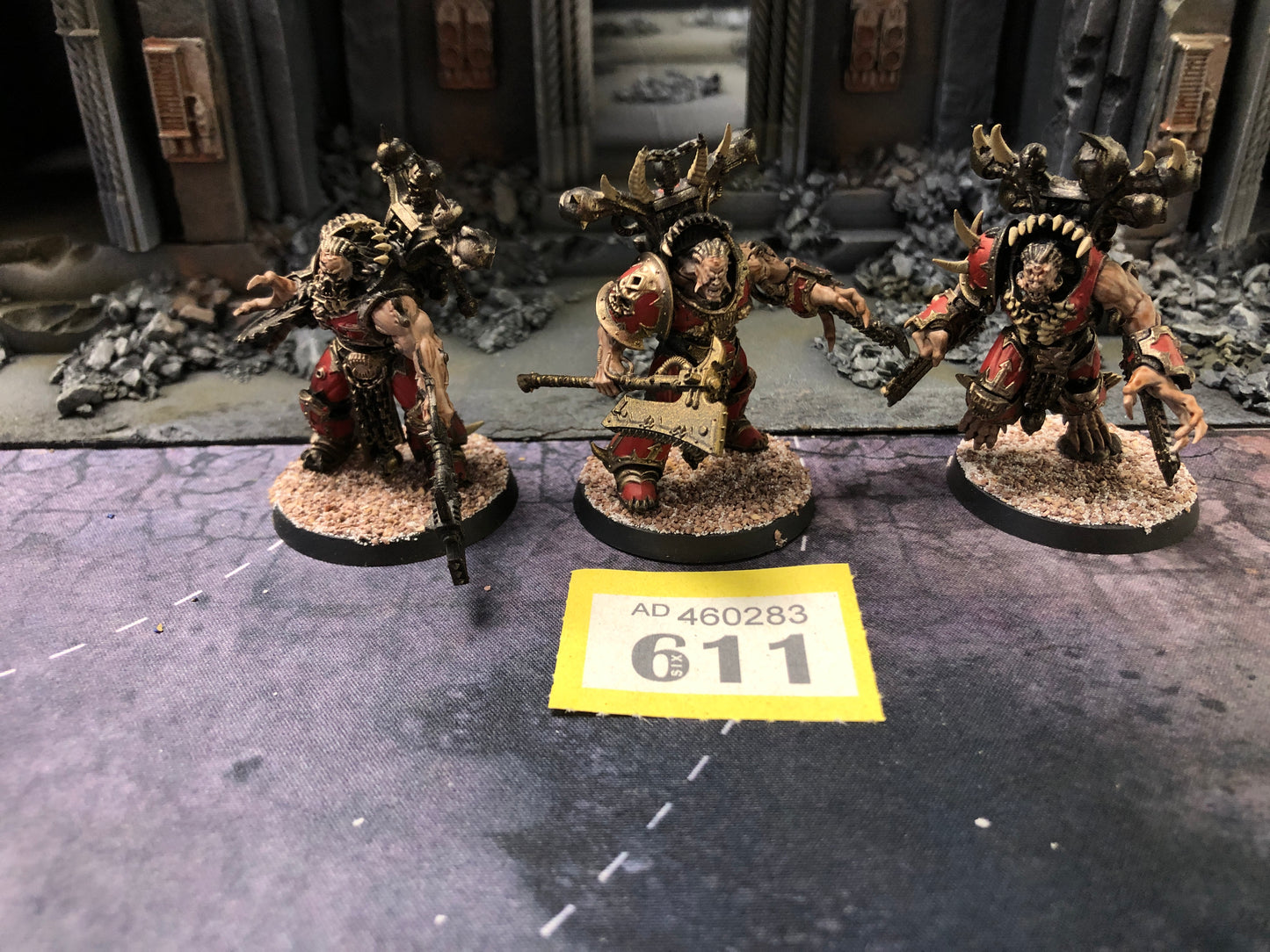 3x Eightbound #611 World Eaters AOS Warhammer 40k