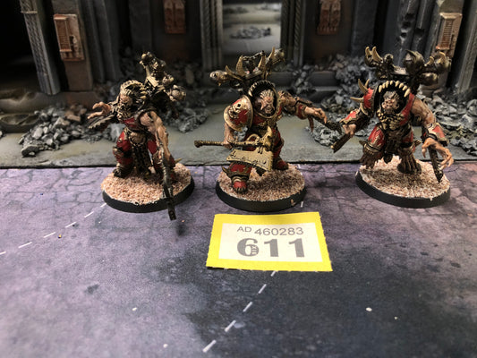 3x Eightbound #611 World Eaters AOS Warhammer 40k