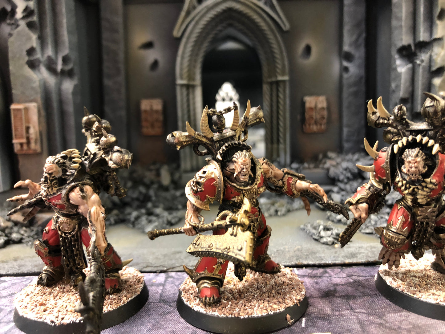 3x Eightbound #611 World Eaters AOS Warhammer 40k