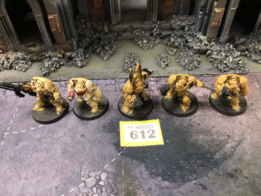 5x Terminator Squad #612 Space Marines Warhammer 40k
