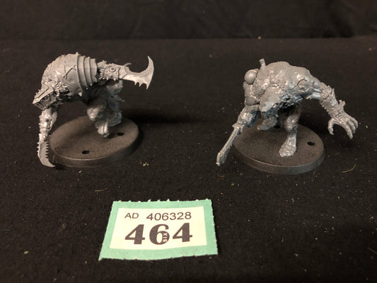 2x Rat Ogors #464 Skaven AOS Warhammer 40k