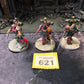3x Flawless Blades #621 Emperor's Children Warhammer 40k