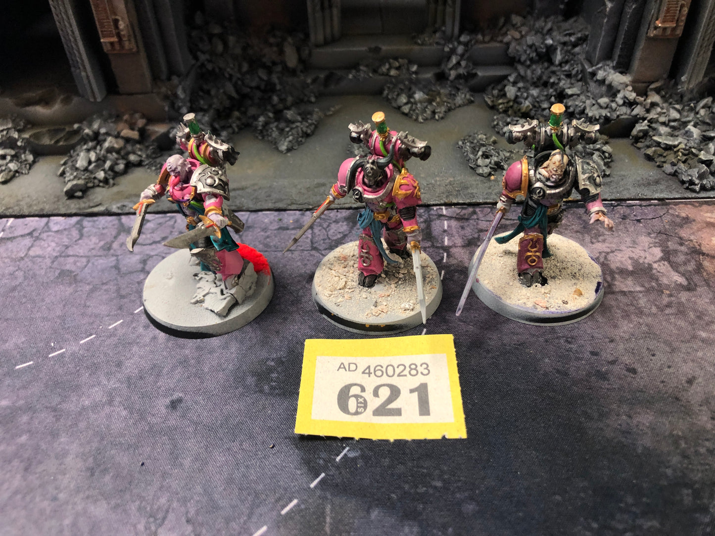 3x Flawless Blades #621 Emperor's Children Warhammer 40k