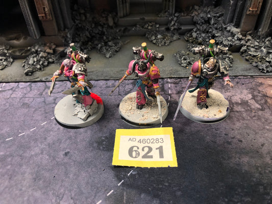 3x Flawless Blades #621 Emperor's Children Warhammer 40k