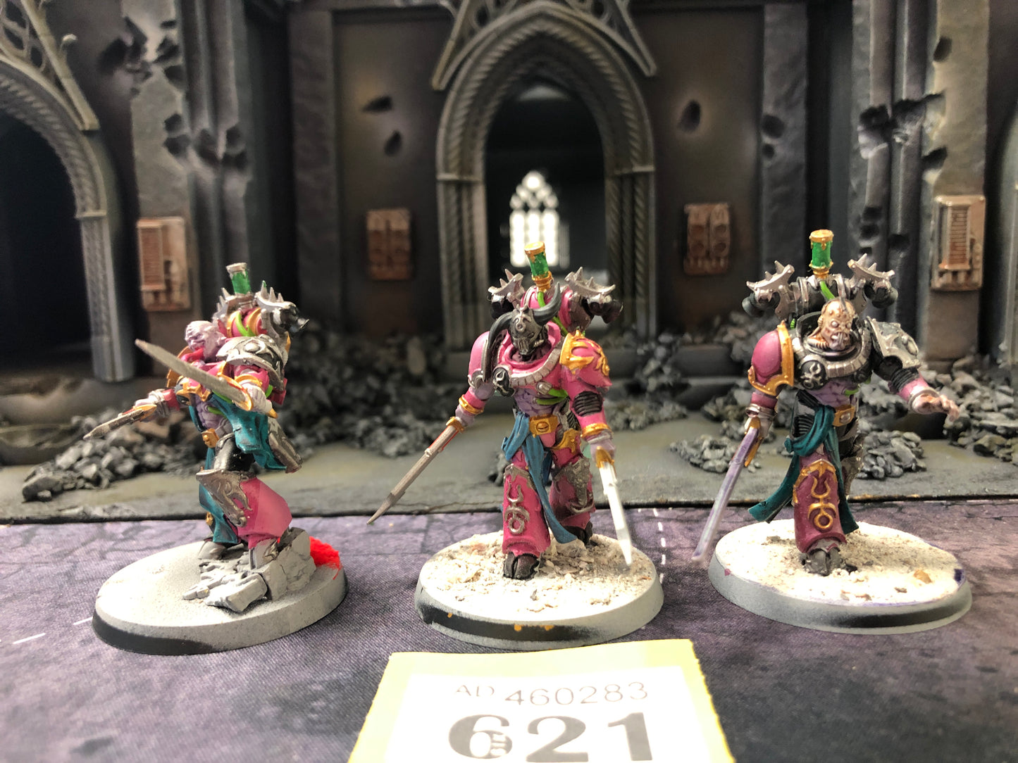 3x Flawless Blades #621 Emperor's Children Warhammer 40k