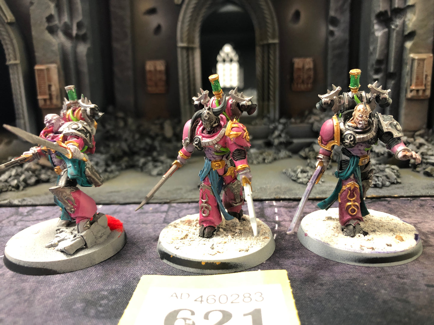 3x Flawless Blades #621 Emperor's Children Warhammer 40k