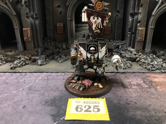 Raven Guard Mark IV Dreadnought Rare OOP Forge World #625 Well Painted Space Marines Warhammer 40k