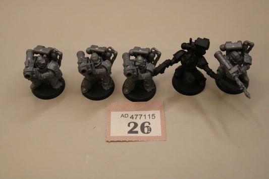 5x Devastators Squad #26 Space Marines Warhammer 40k