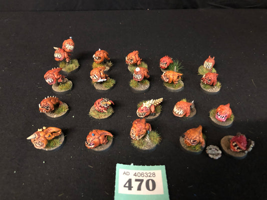20x Squig Herd Orks #470 VERY Well Painted Gloomspite Gitz AOS Warhammer 40k
