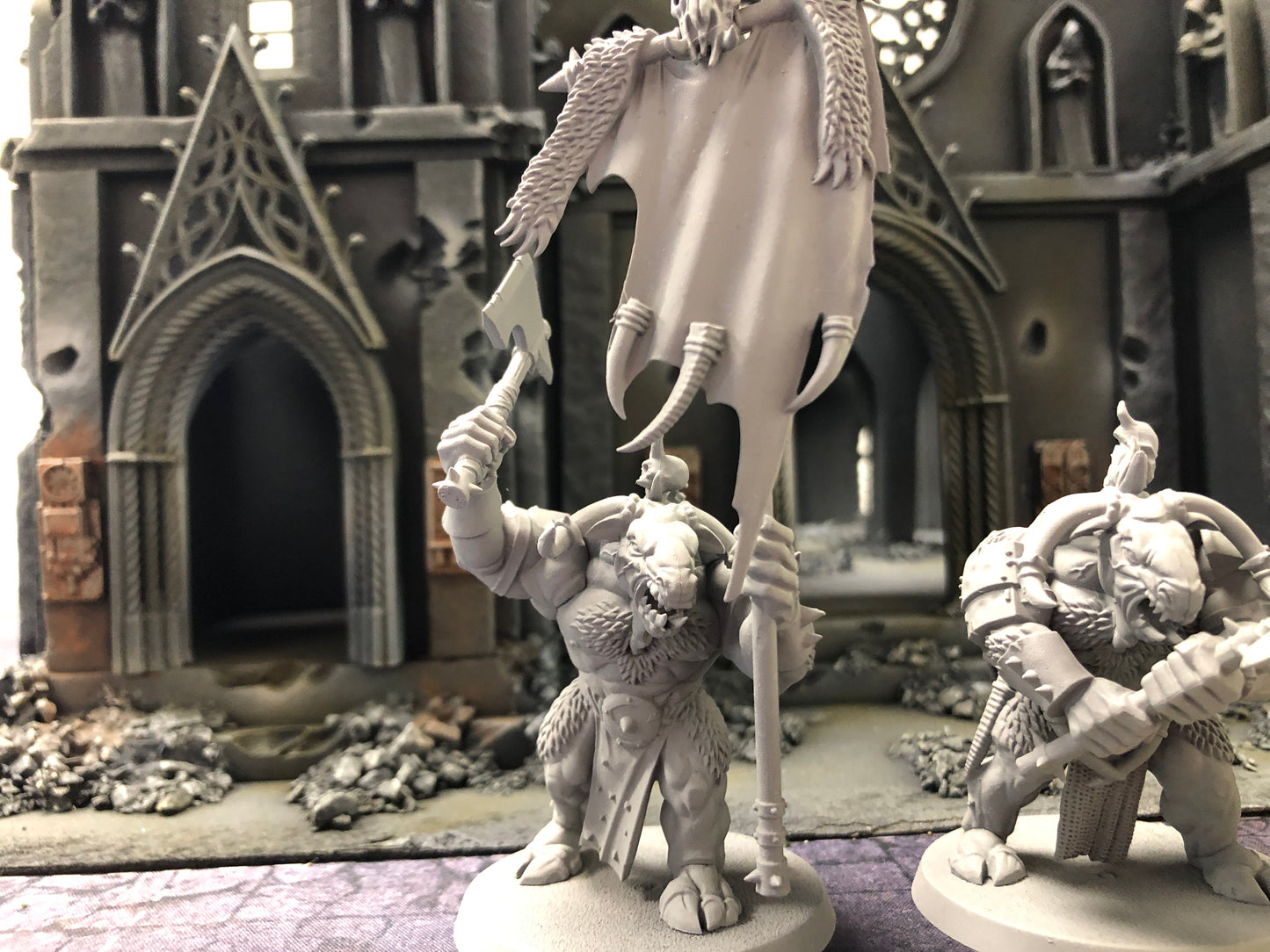 3x Minotaur Herd #627 Beastmen Fantasy Old World Warhammer 40k