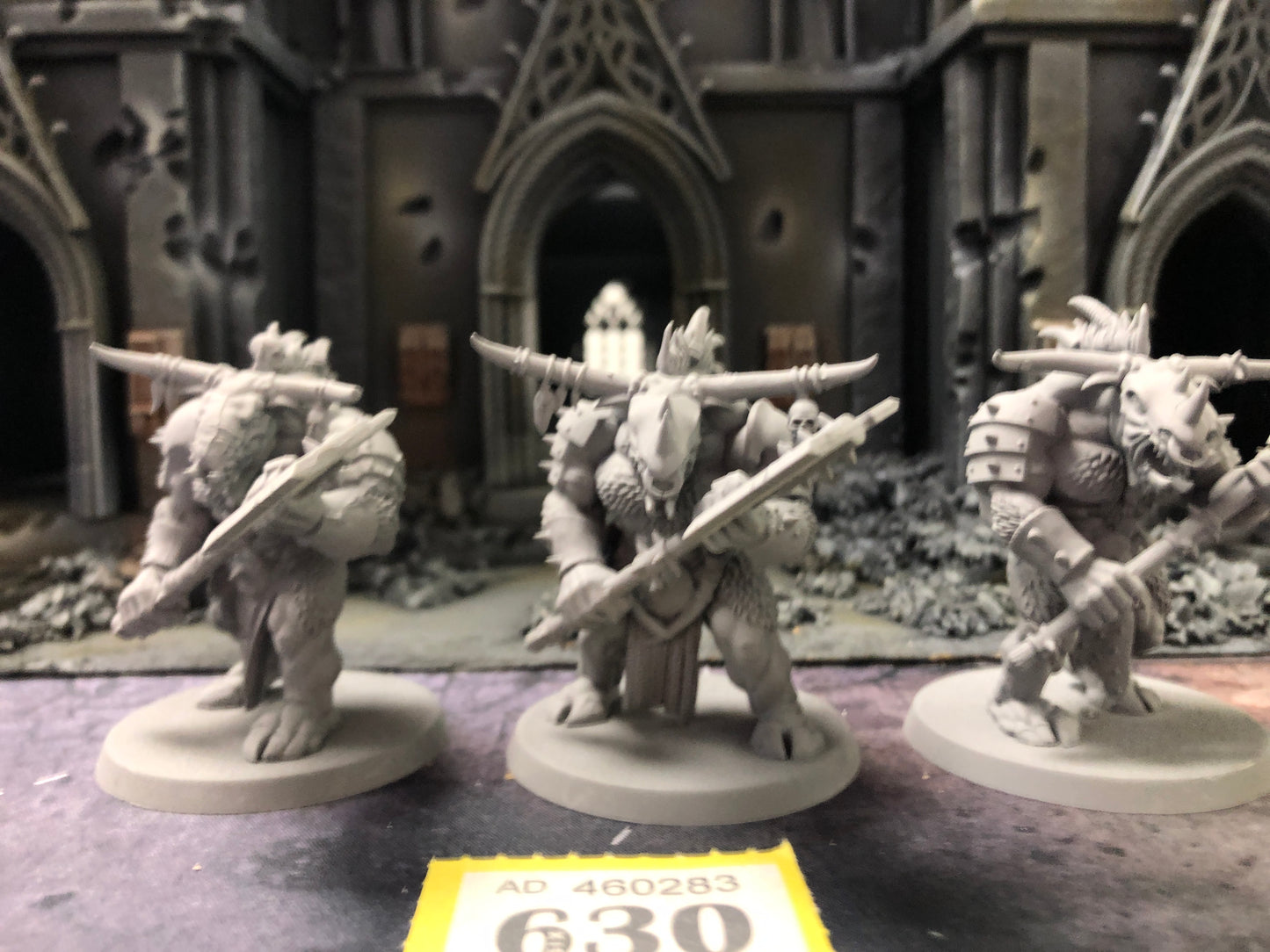 3x Minotaur Herd #630 Beastmen Fantasy Old World Warhammer 40k