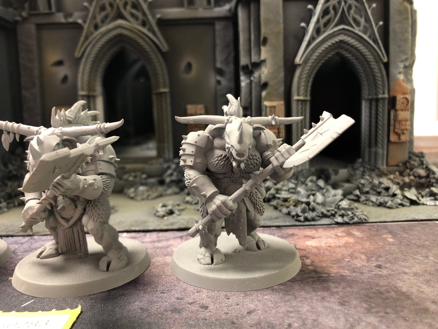 3x Minotaur Herd #630 Beastmen Fantasy Old World Warhammer 40k